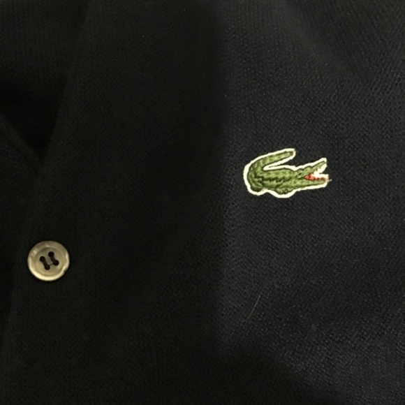 🔥Vintage Lacoste, great cond, exceptional, navy blue, large, a must, buy now🔥 - Picture 8 of 9